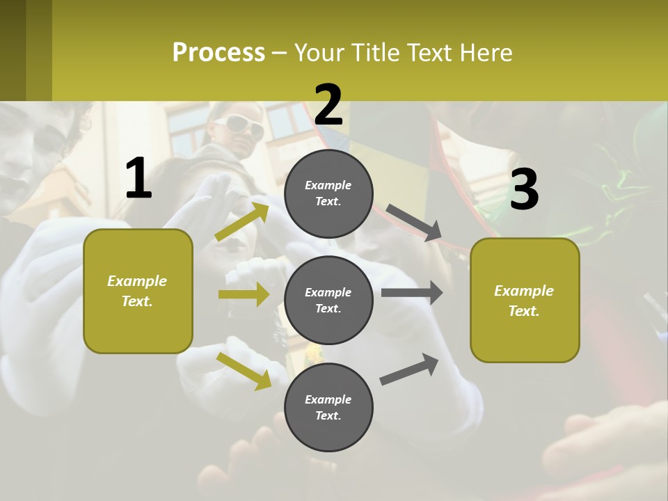 Laugh Clown Holiday PowerPoint Template