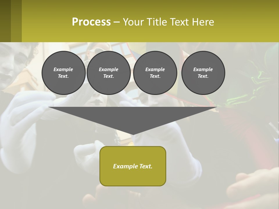 Laugh Clown Holiday PowerPoint Template