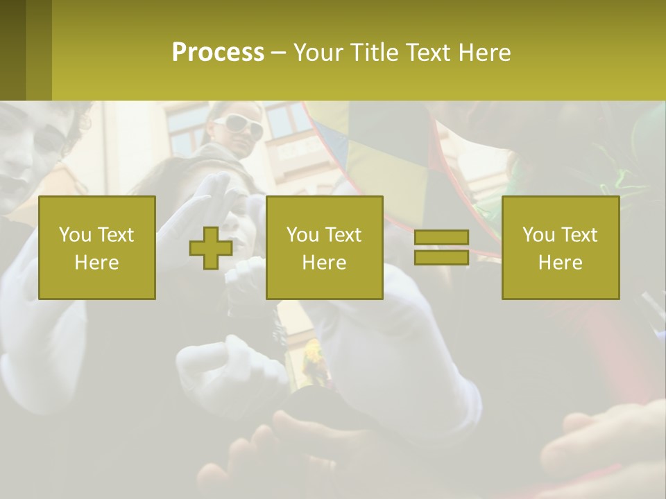Laugh Clown Holiday PowerPoint Template