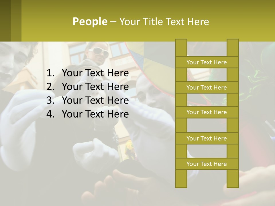 Laugh Clown Holiday PowerPoint Template