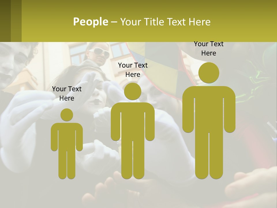 Laugh Clown Holiday PowerPoint Template