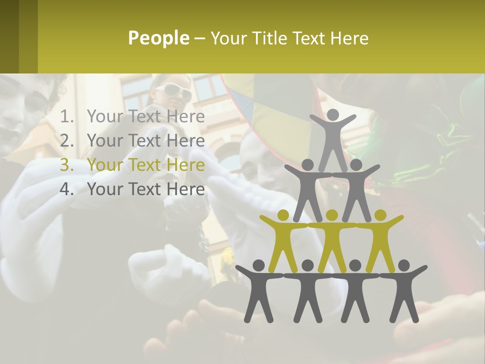 Laugh Clown Holiday PowerPoint Template