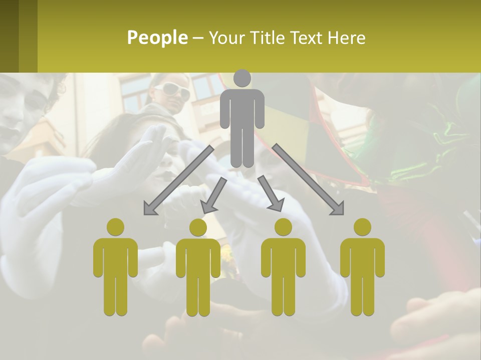 Laugh Clown Holiday PowerPoint Template