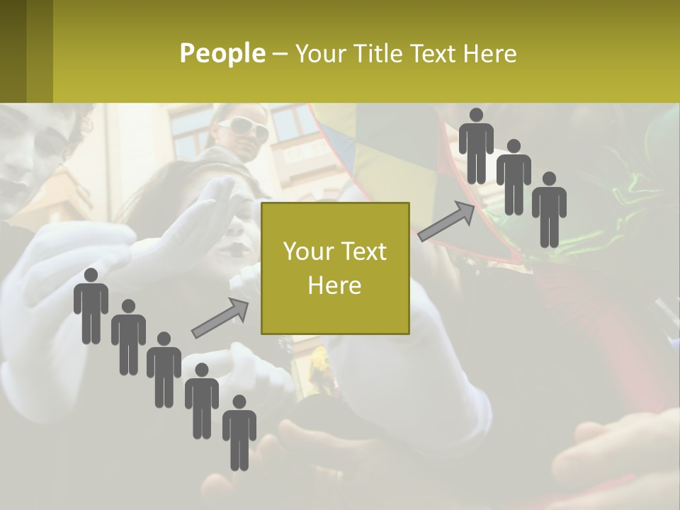 Laugh Clown Holiday PowerPoint Template