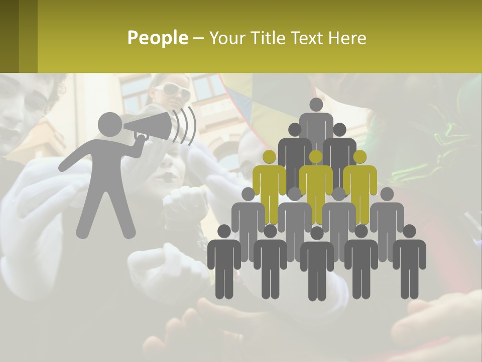 Laugh Clown Holiday PowerPoint Template