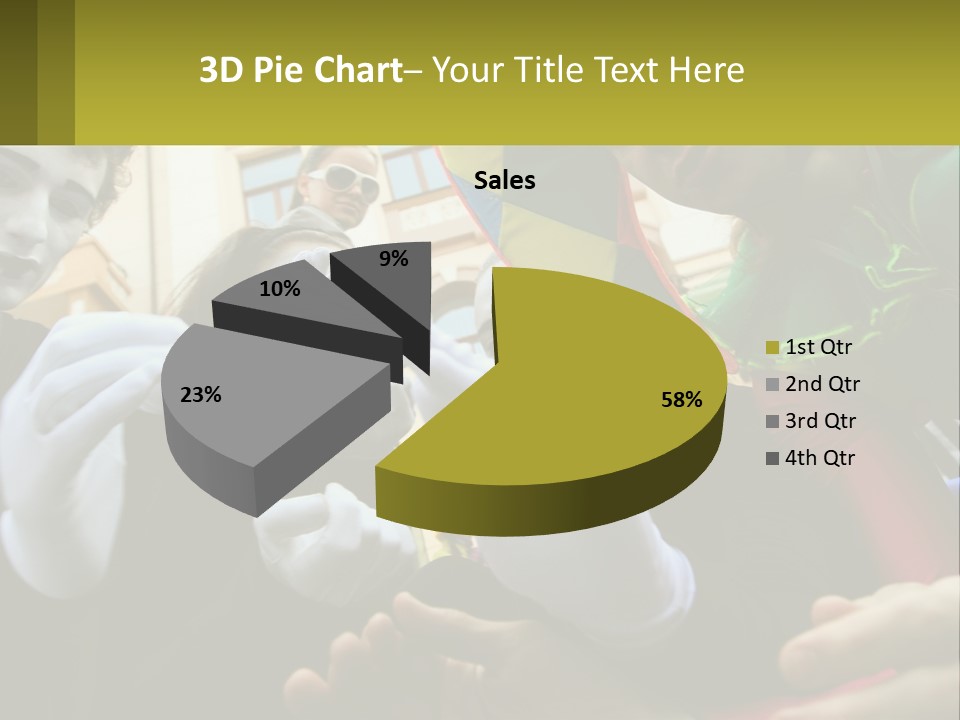 Laugh Clown Holiday PowerPoint Template