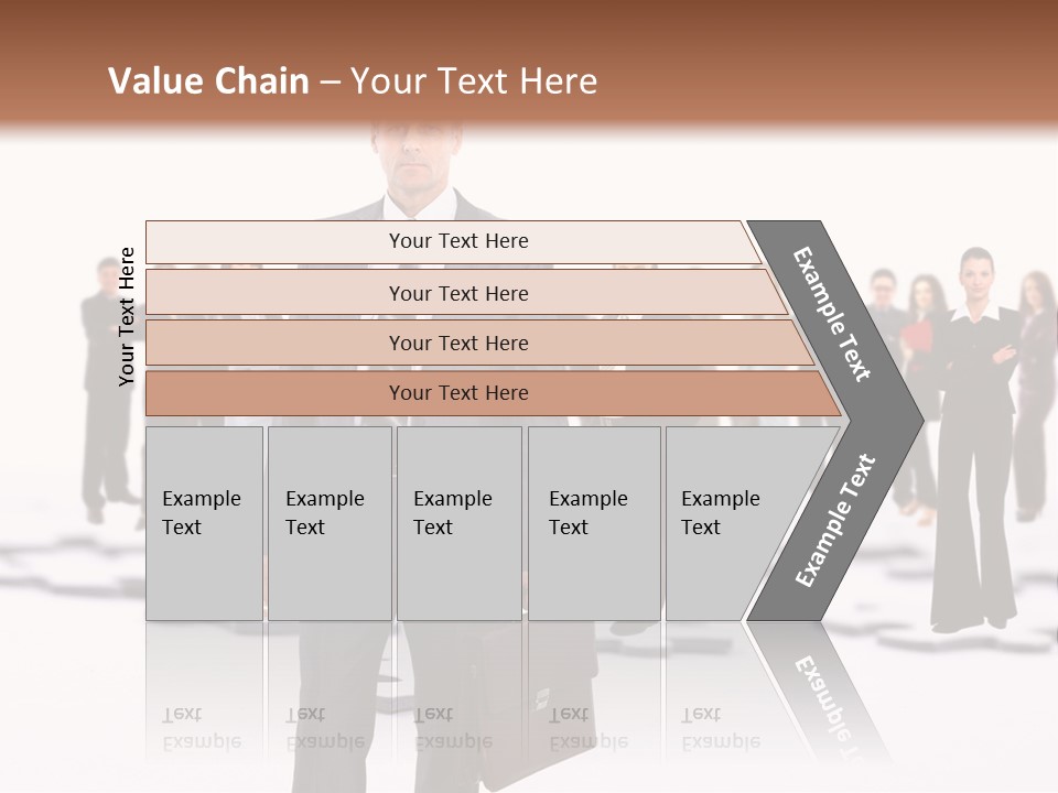 Piece Men Abstract PowerPoint Template