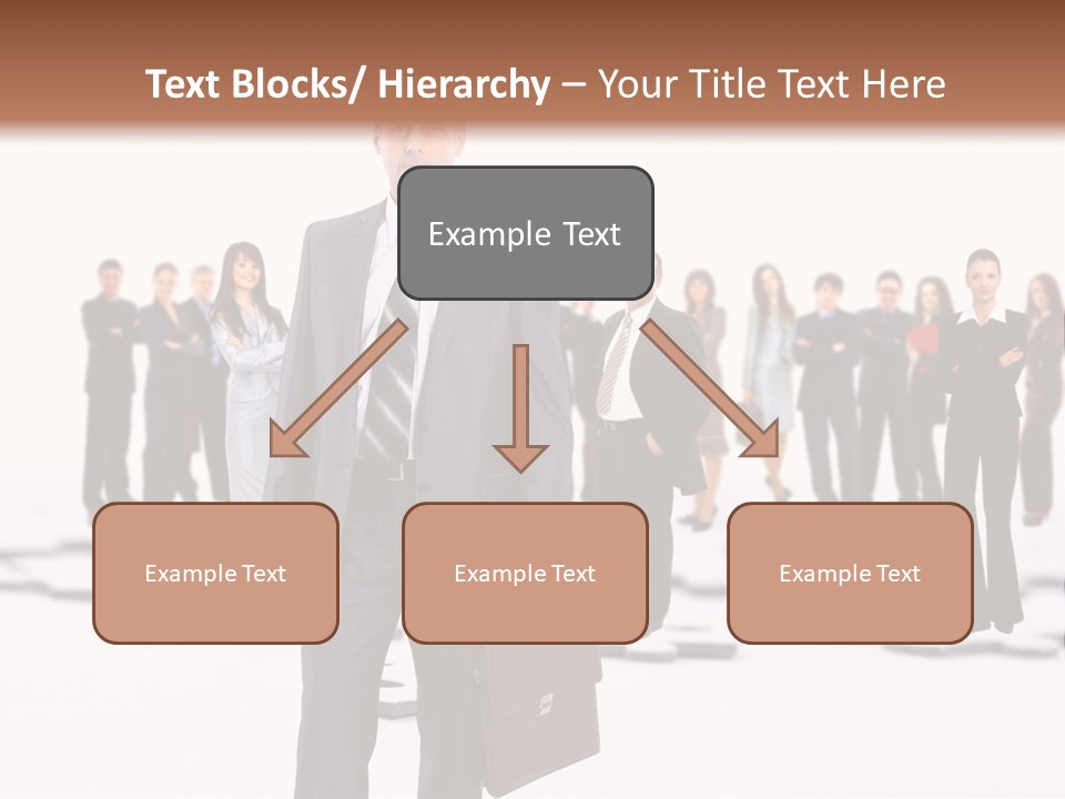 Piece Men Abstract PowerPoint Template