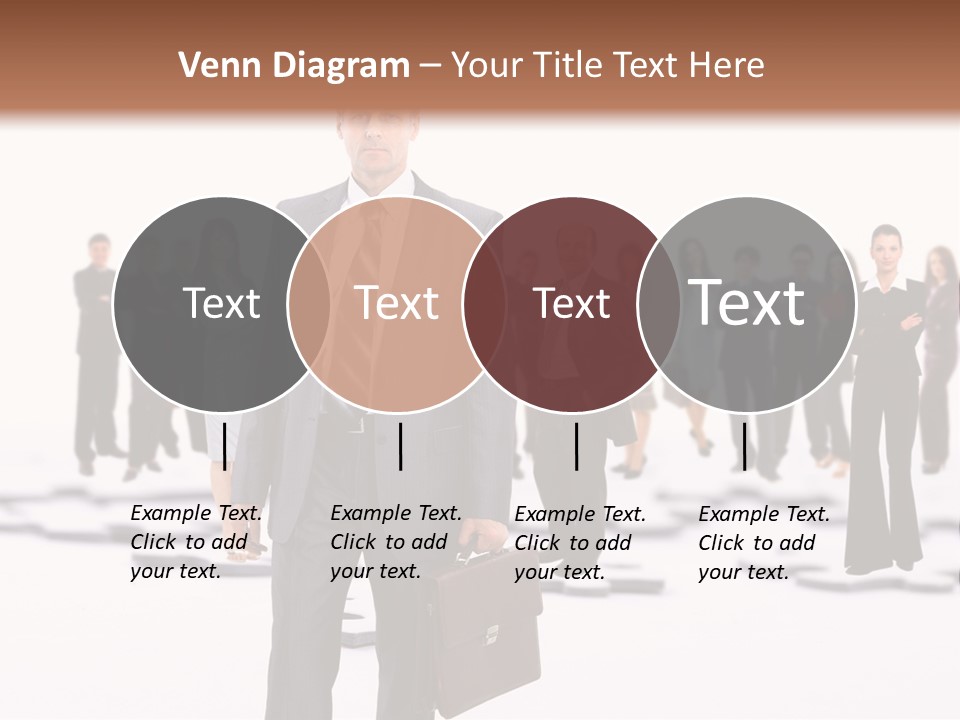 Piece Men Abstract PowerPoint Template