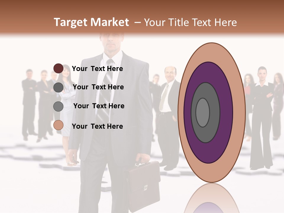 Piece Men Abstract PowerPoint Template