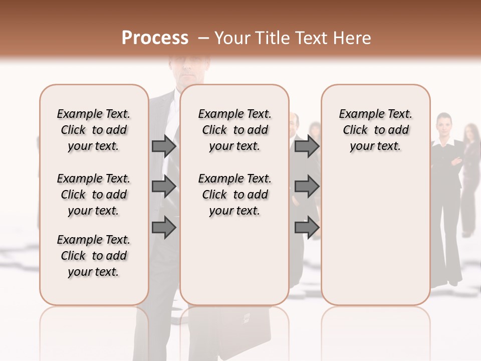 Piece Men Abstract PowerPoint Template