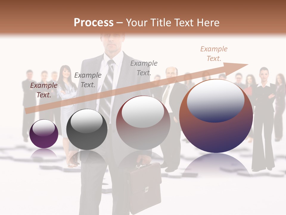 Piece Men Abstract PowerPoint Template