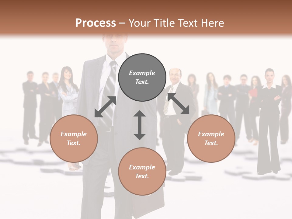 Piece Men Abstract PowerPoint Template