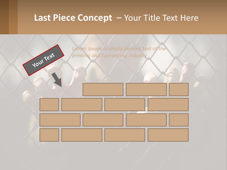 Despair Criminal Punishment PowerPoint Template