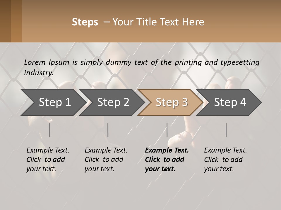 Despair Criminal Punishment PowerPoint Template