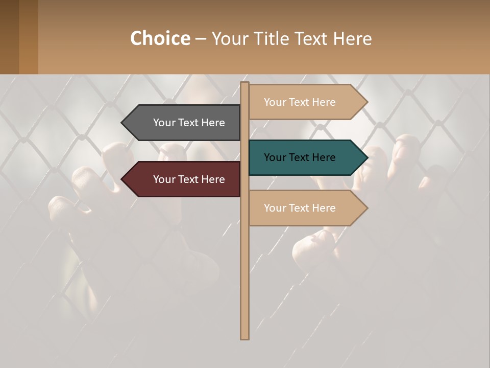 Despair Criminal Punishment PowerPoint Template