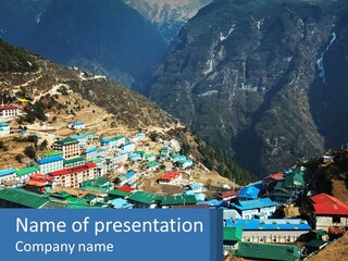 Koshi Everest Sagarmatha PowerPoint Template