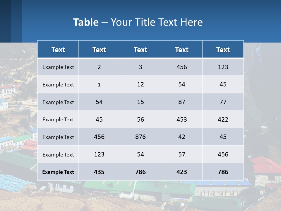 Koshi Everest Sagarmatha PowerPoint Template