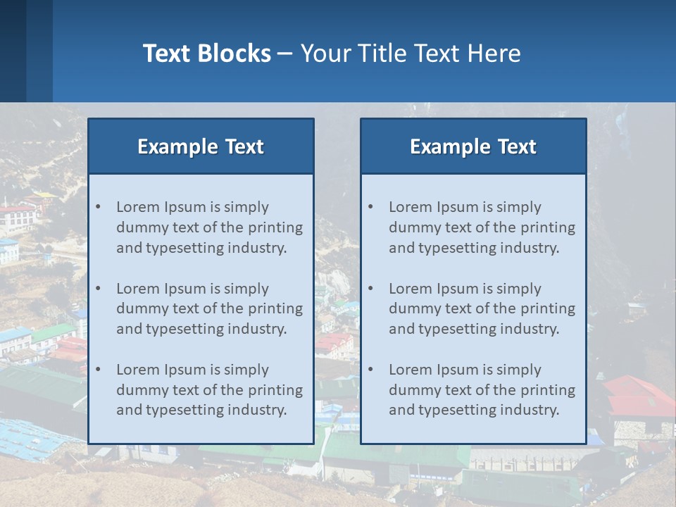 Koshi Everest Sagarmatha PowerPoint Template