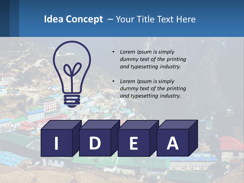 Koshi Everest Sagarmatha PowerPoint Template