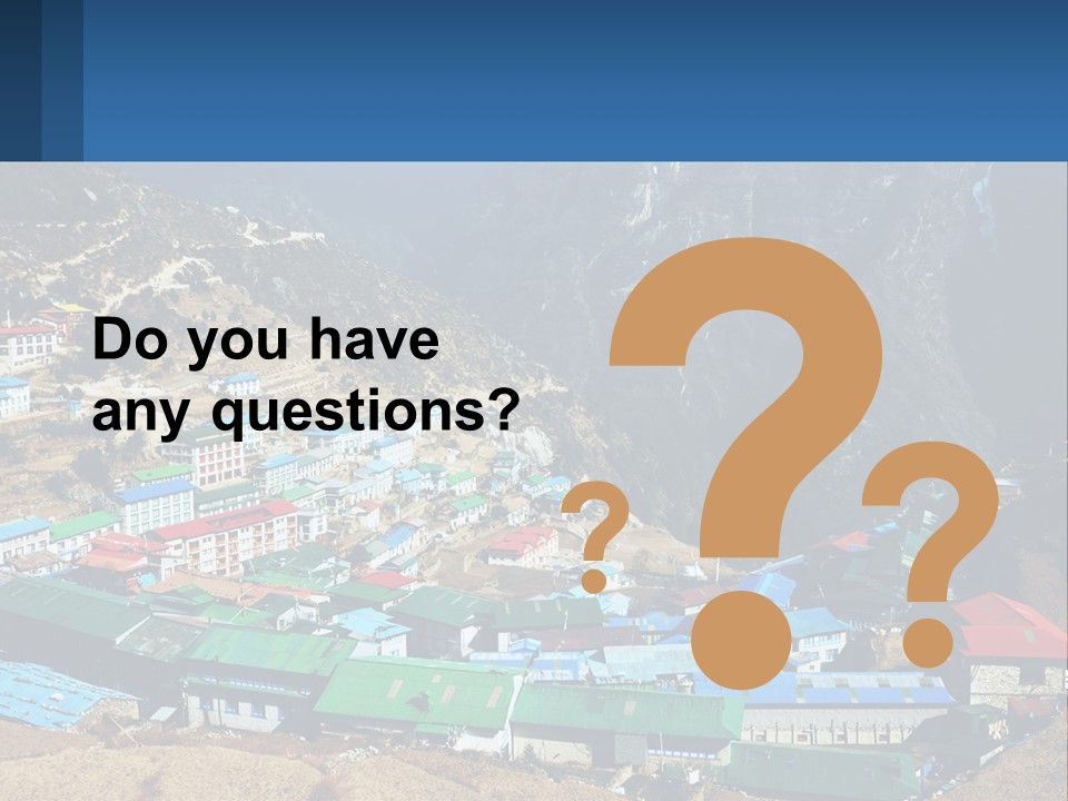 Koshi Everest Sagarmatha PowerPoint Template