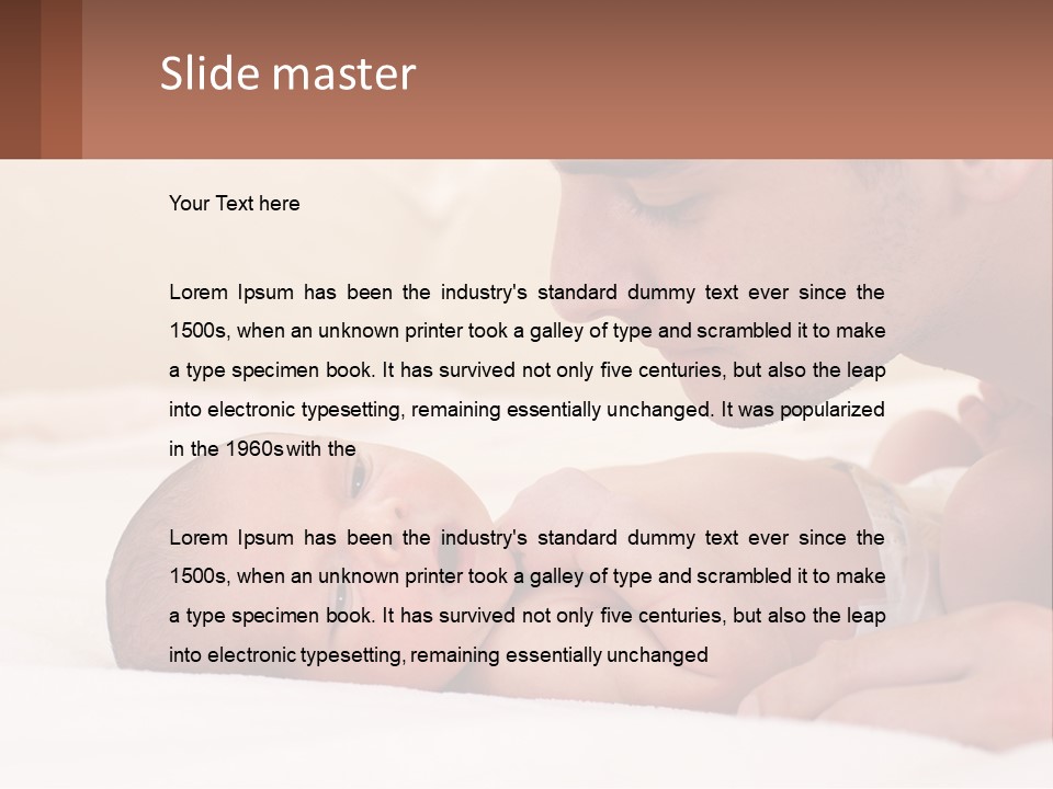 Attractive Cute Home PowerPoint Template