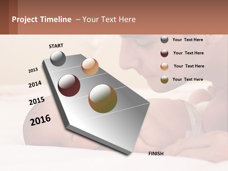 Attractive Cute Home PowerPoint Template