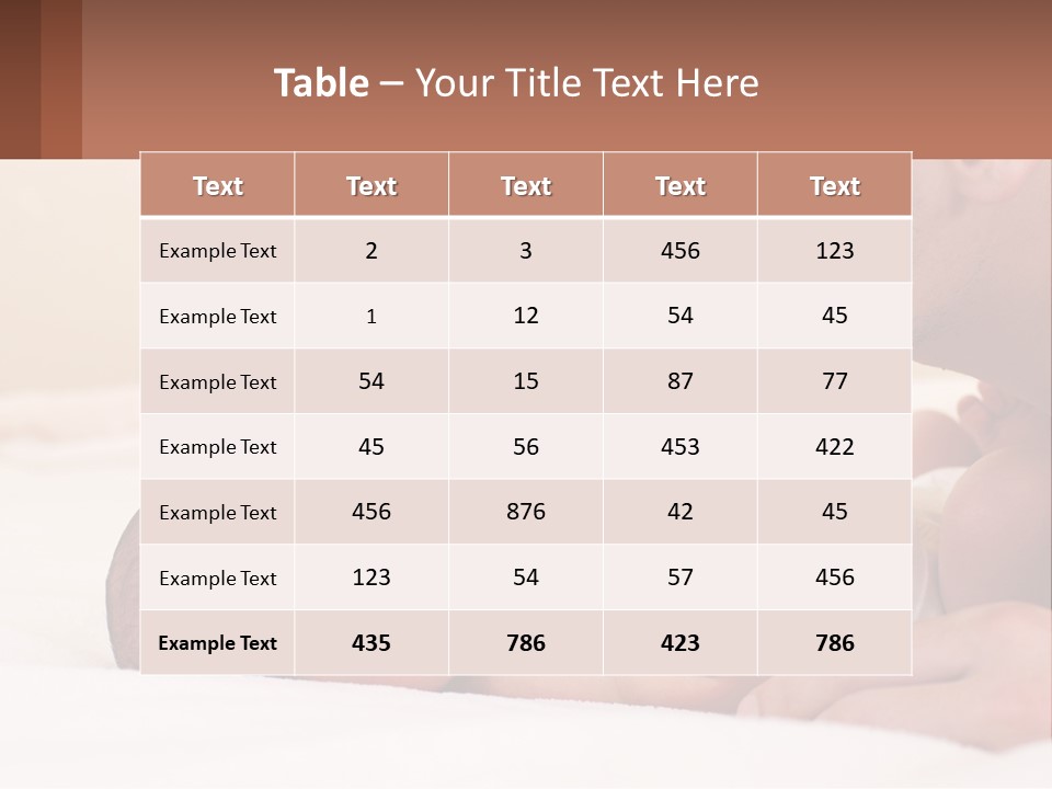 Attractive Cute Home PowerPoint Template
