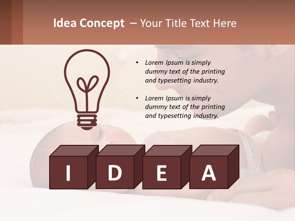 Attractive Cute Home PowerPoint Template