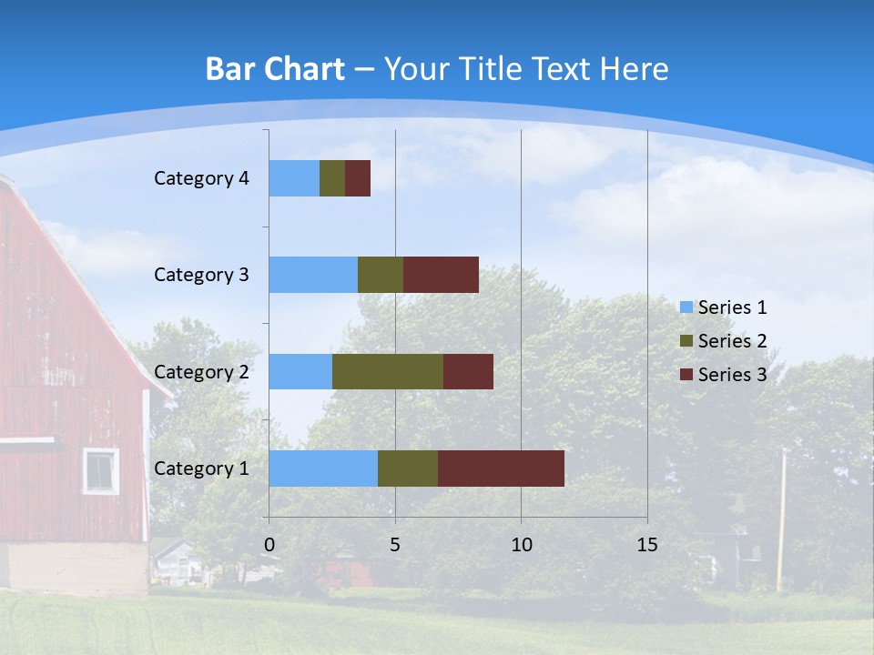 Winter Rural Scene PowerPoint Template