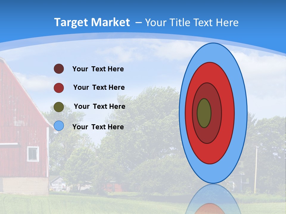 Winter Rural Scene PowerPoint Template