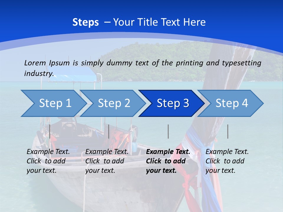 Culture Sky Thai PowerPoint Template