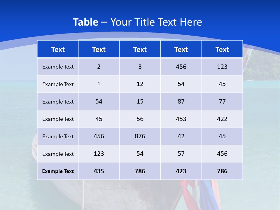 Culture Sky Thai PowerPoint Template