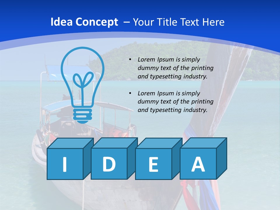 Culture Sky Thai PowerPoint Template