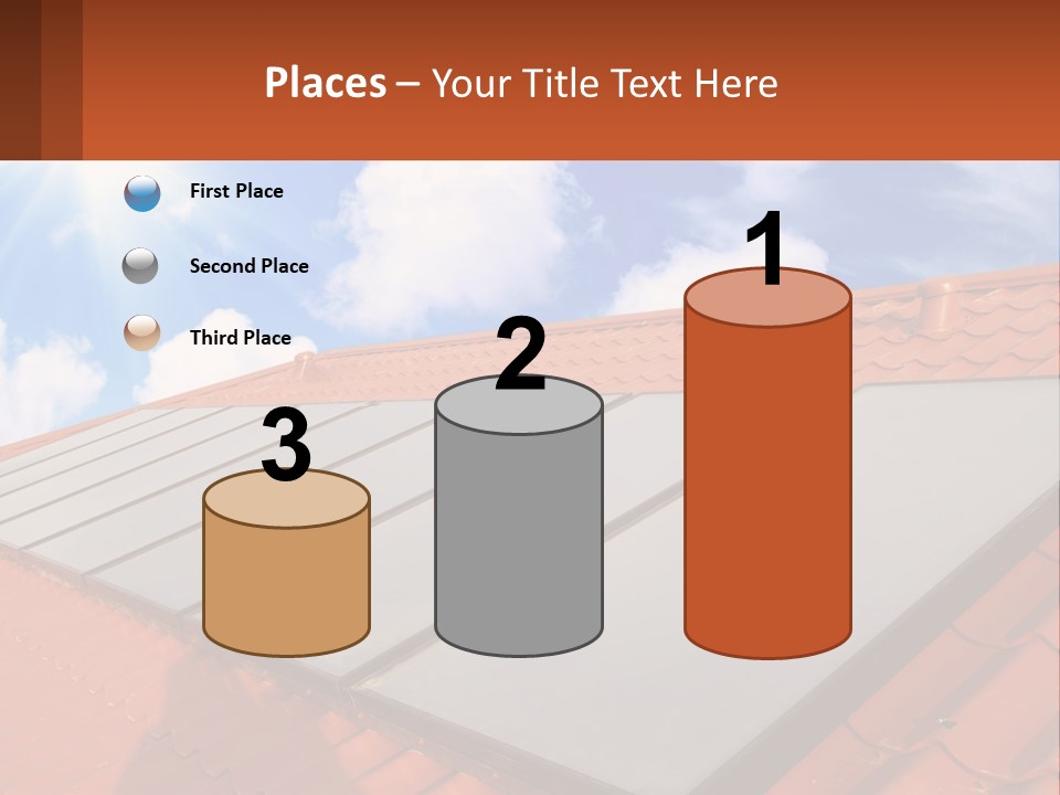 Technology Geliosystem Clouds PowerPoint Template