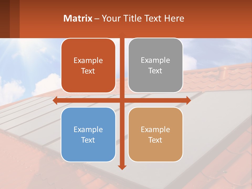 Technology Geliosystem Clouds PowerPoint Template