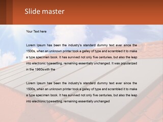 Technology Geliosystem Clouds PowerPoint Template