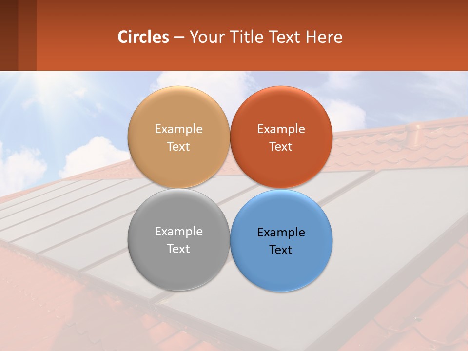 Technology Geliosystem Clouds PowerPoint Template