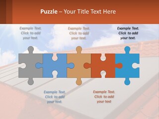 Technology Geliosystem Clouds PowerPoint Template