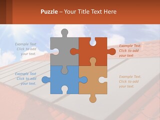 Technology Geliosystem Clouds PowerPoint Template