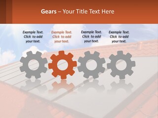 Technology Geliosystem Clouds PowerPoint Template