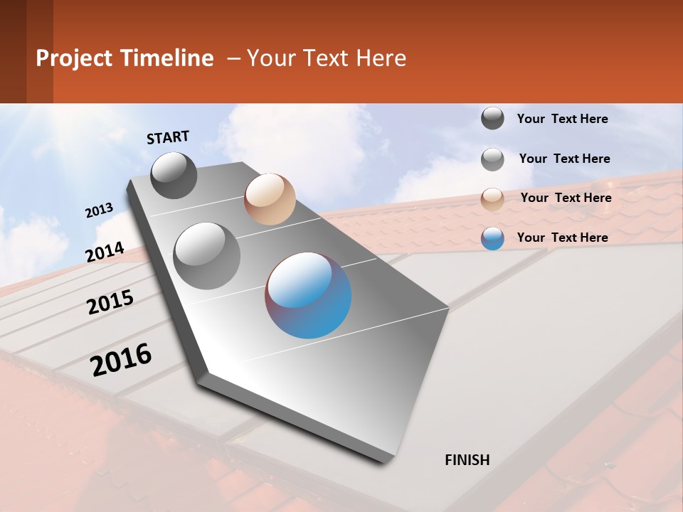 Technology Geliosystem Clouds PowerPoint Template