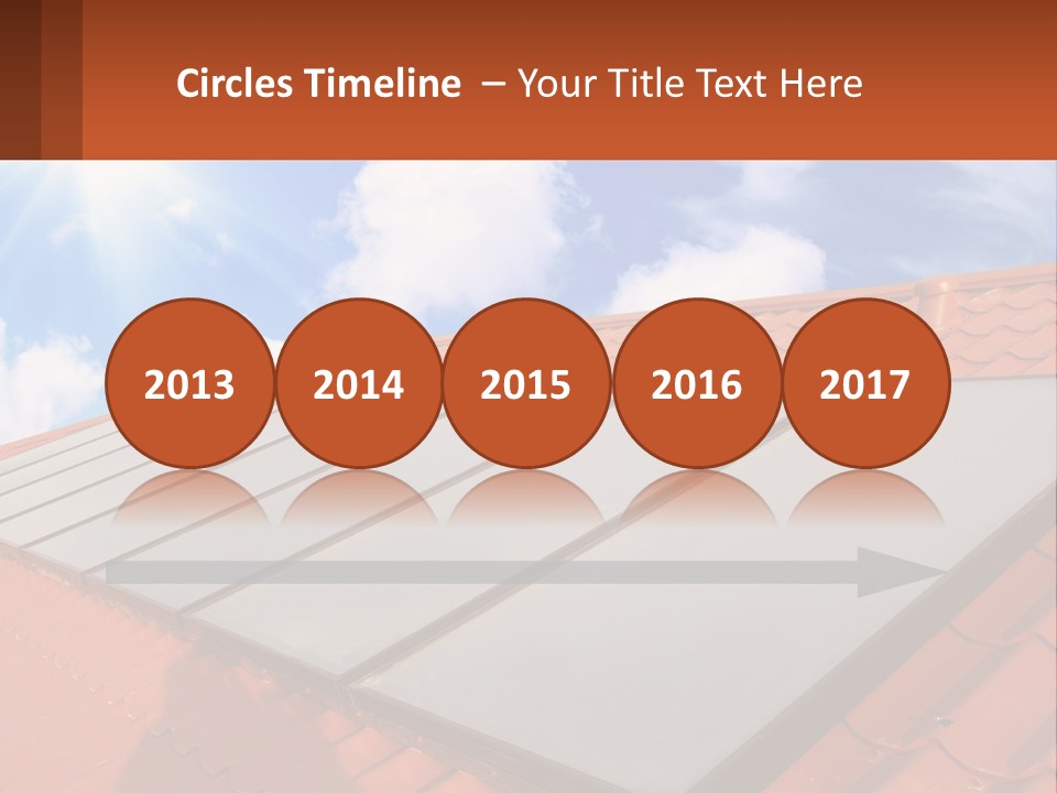 Technology Geliosystem Clouds PowerPoint Template