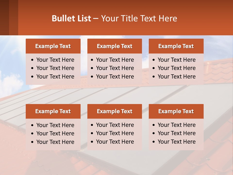 Technology Geliosystem Clouds PowerPoint Template