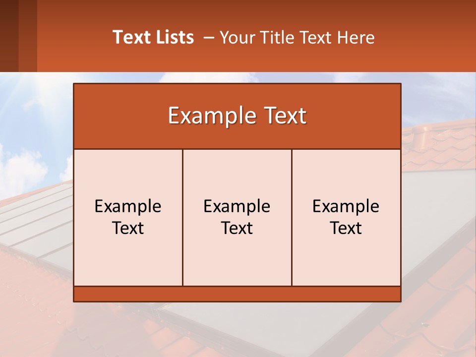 Technology Geliosystem Clouds PowerPoint Template
