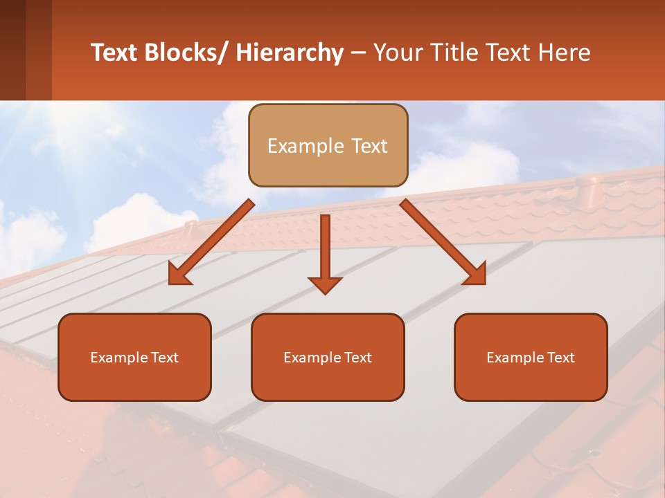 Technology Geliosystem Clouds PowerPoint Template