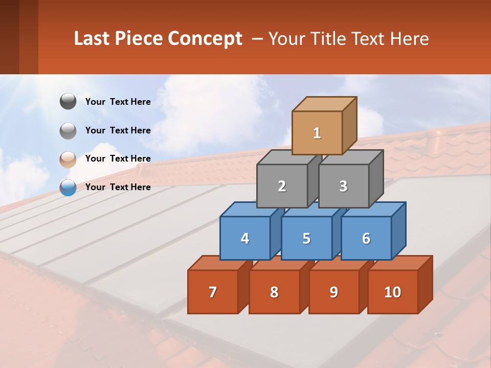 Technology Geliosystem Clouds PowerPoint Template