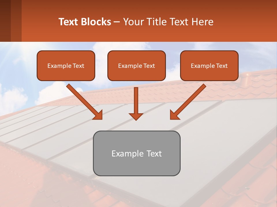 Technology Geliosystem Clouds PowerPoint Template