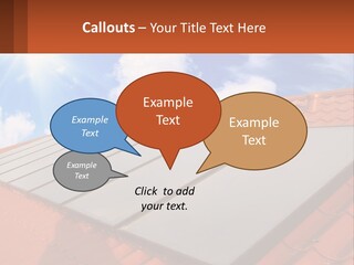 Technology Geliosystem Clouds PowerPoint Template