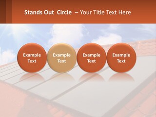 Technology Geliosystem Clouds PowerPoint Template